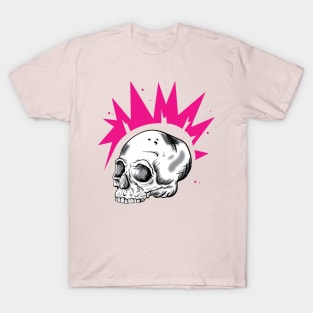 Rebel head in Pink T-Shirt